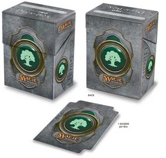 Ultra Pro Green Mana Symbol 3 Deck Box