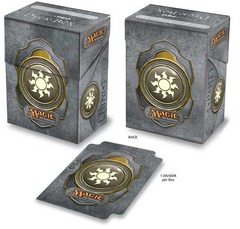 Ultra Pro White Mana Symbol 3 Deck Box