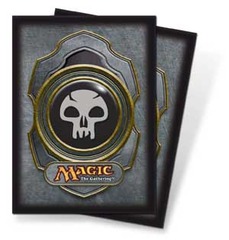 Ultra Pro Black Mana Symbol 3 Sleeves