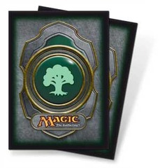 Ultra Pro Green Mana Symbol 3 Sleeves