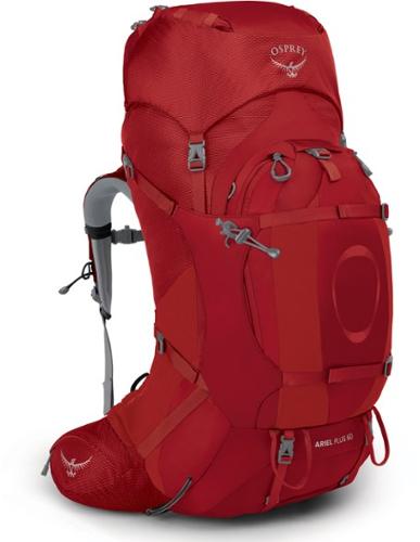 Osprey - Ariel Plus 60 Pack - Womens - CARNELIAN RED