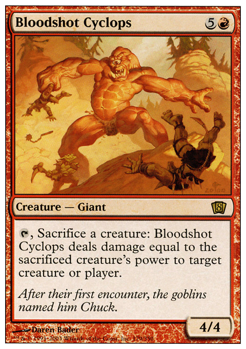 Bloodshot Cyclops - Foil