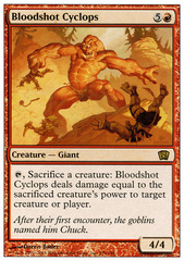 Bloodshot Cyclops - Foil