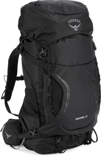 Osprey - Kestrel 58 Pack - Mens - BLACK