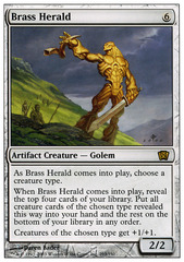 Brass Herald - Foil