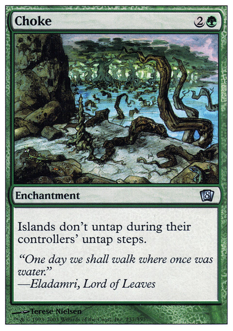 1x Choke - Foil Light Play, English 8th Edition MTG Magic | eBay