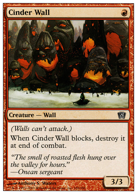 Cinder Wall - Foil