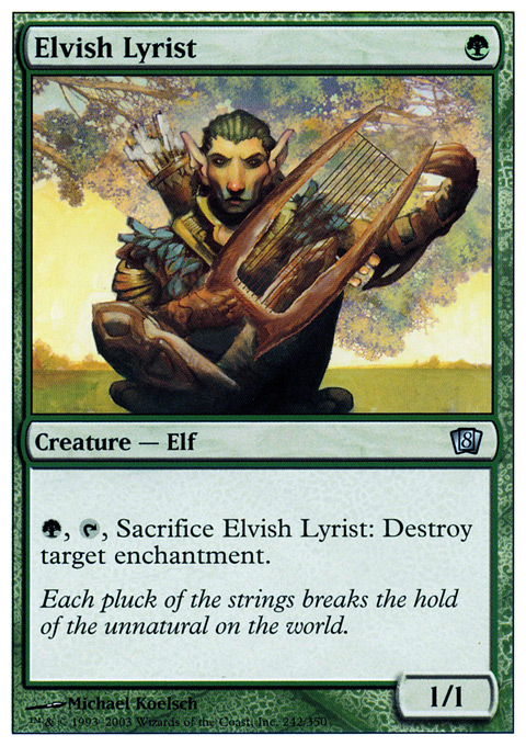 Elvish Lyrist - Foil