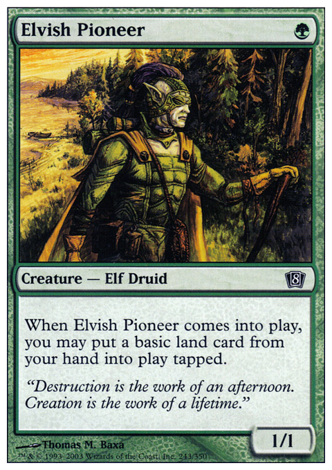 Elvish Pioneer - Foil