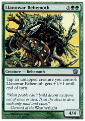 Llanowar Behemoth - Foil