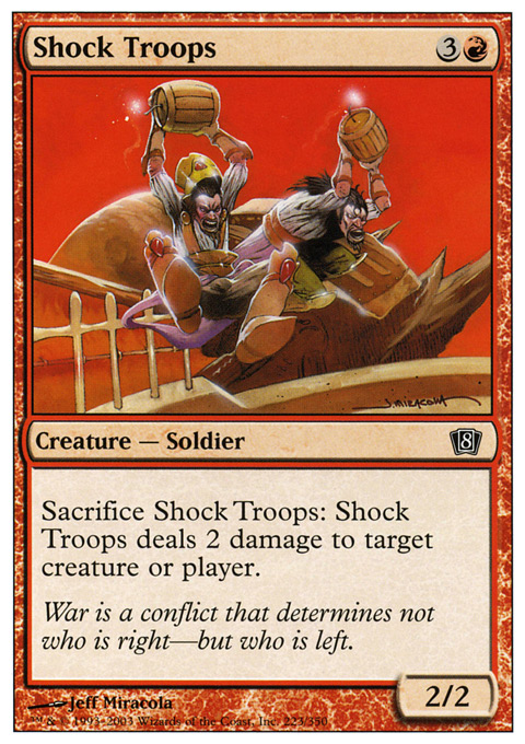 Shock Troops - Foil