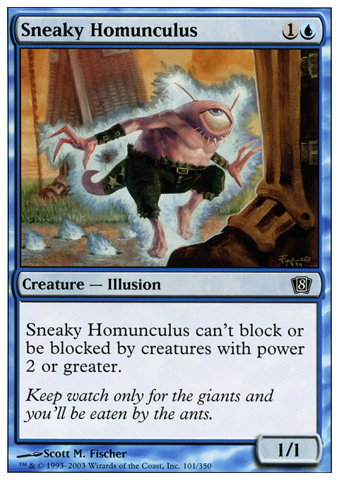 Sneaky Homunculus - Foil