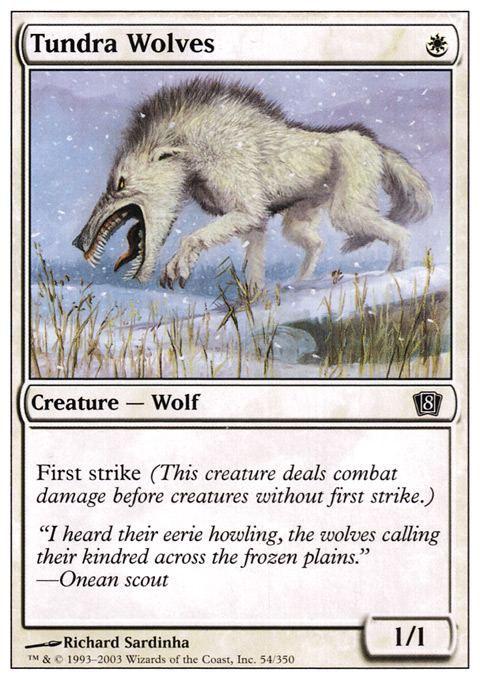 Tundra Wolves - Foil