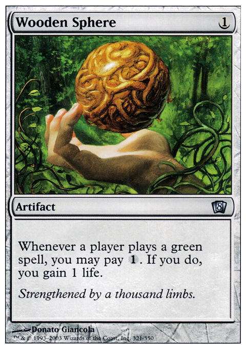 Wooden Sphere - Foil