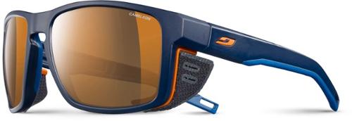 Julbo - Shield Sunglasses - BLUE/BLUE/ORANGE