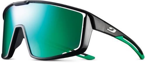 Julbo - Fury Sunglasses - BLACK/SHINY BLACK/GREEN