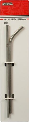 Silca - Titanium Straw Set - CLEAR