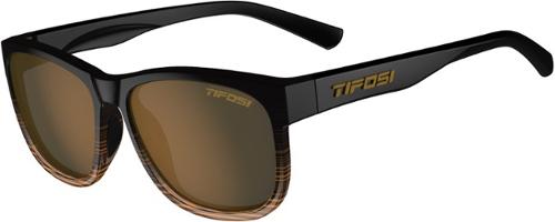 Tifosi - Swank XL Polarized Sunglasses - BROWN FADE