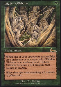 Hidden Gibbons - Foil