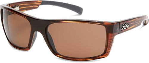 Hobie - Baja Polarized Sunglasses - SATIN BROWN WOODGRAIN