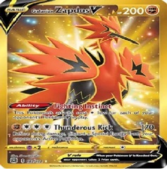 Brilliant Stars - Galarian Zapdos V