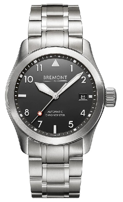 Bremont - Solo-37 - Black-Bracelet