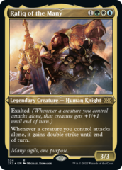 Rafiq of the Many - Foil Etched