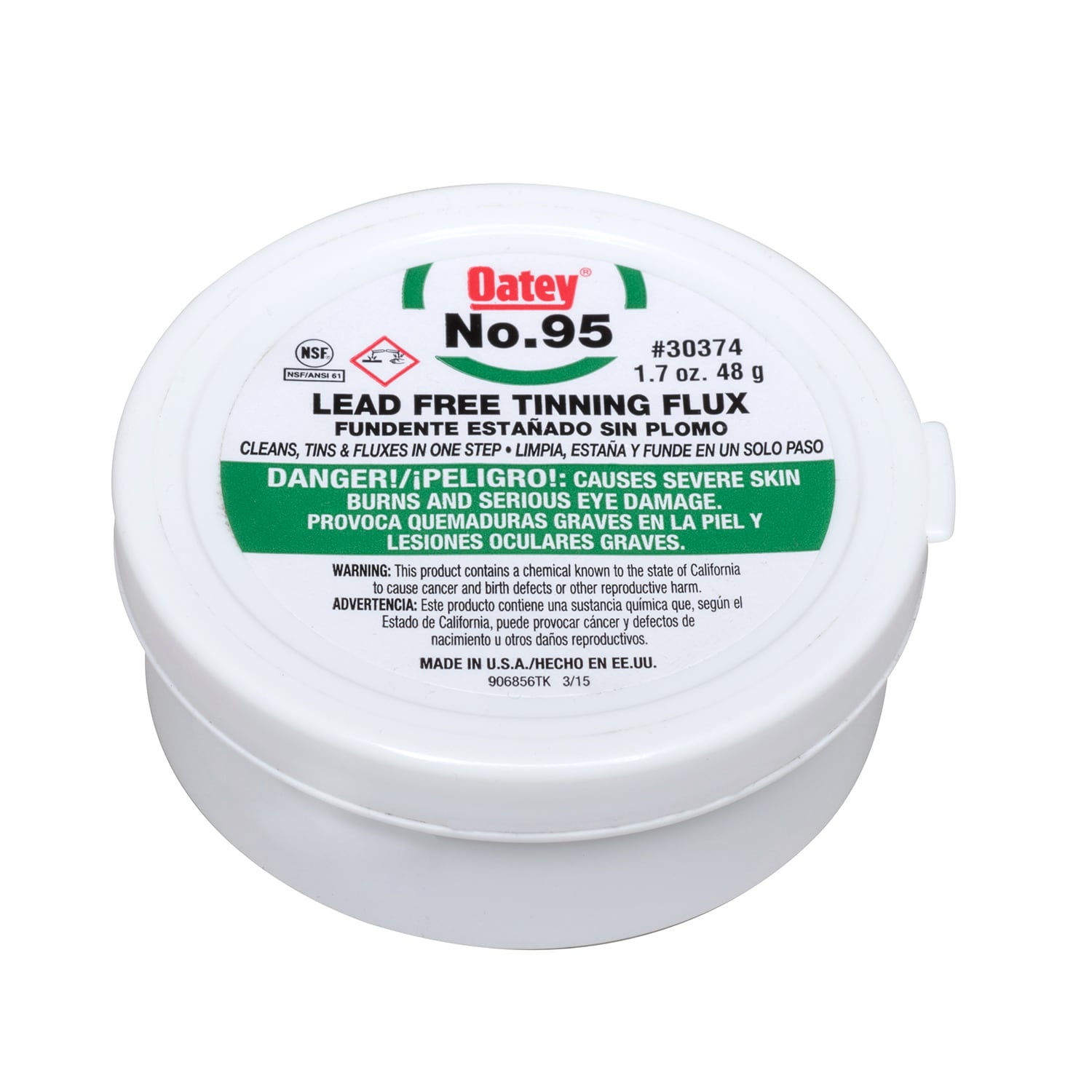 Oatey - 30374L - 1.7-fl oz Tinning Soldering Flux