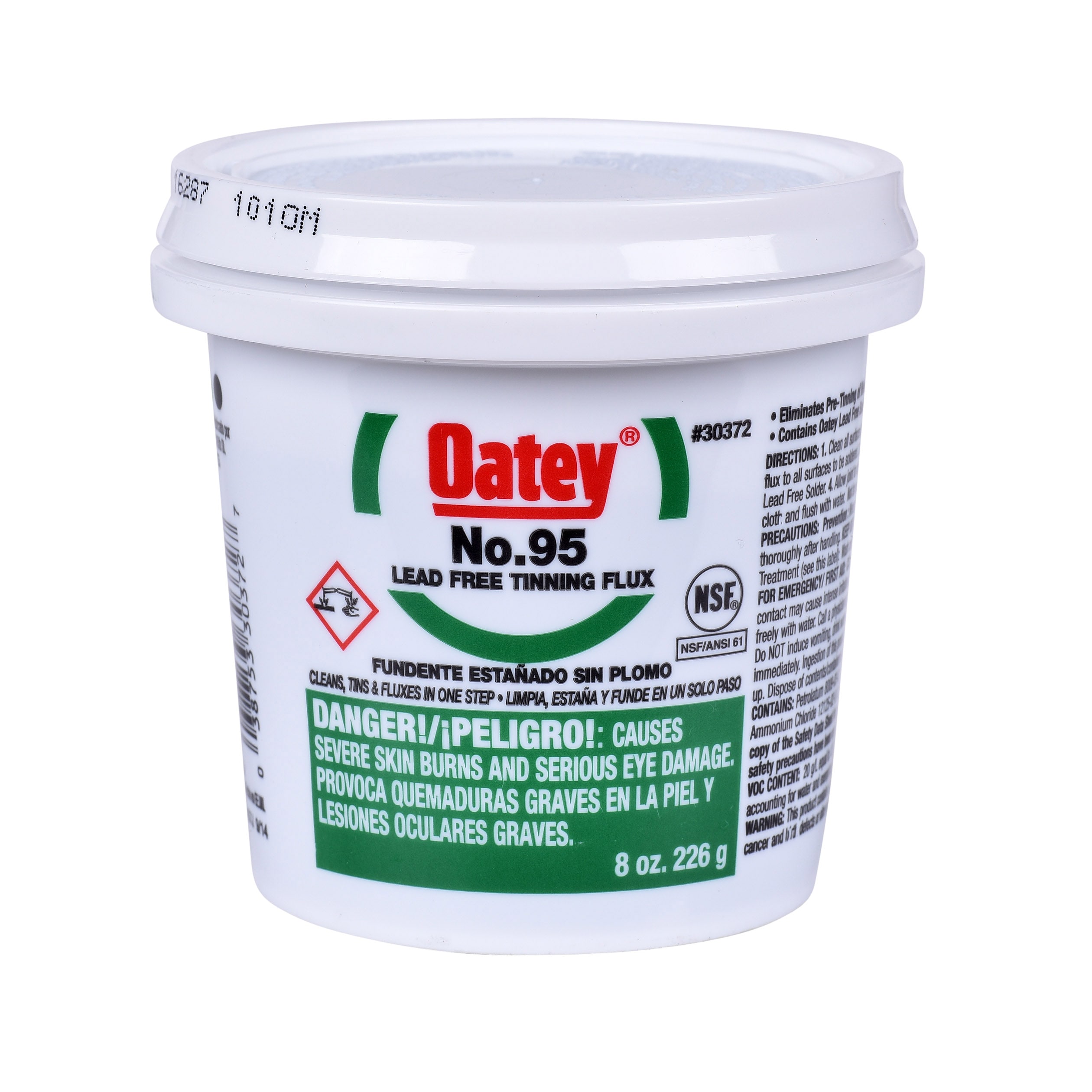 Oatey - 30372L - 8-fl oz Tinning Soldering Flux