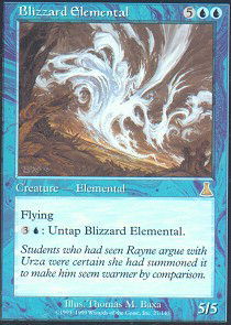 Blizzard Elemental - Foil