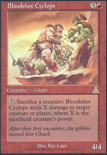 Bloodshot Cyclops - Foil