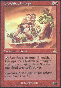 Bloodshot Cyclops - Foil