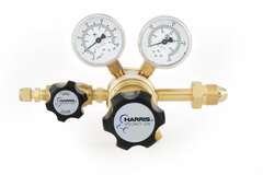 Harris Products Group - KH1136 - Nitrogen, Helium, Argon Specialty Gas Lab Regulator, CGA 580, 2-Stage, Brass, 0-50