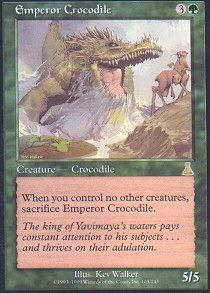 Emperor Crocodile - Foil