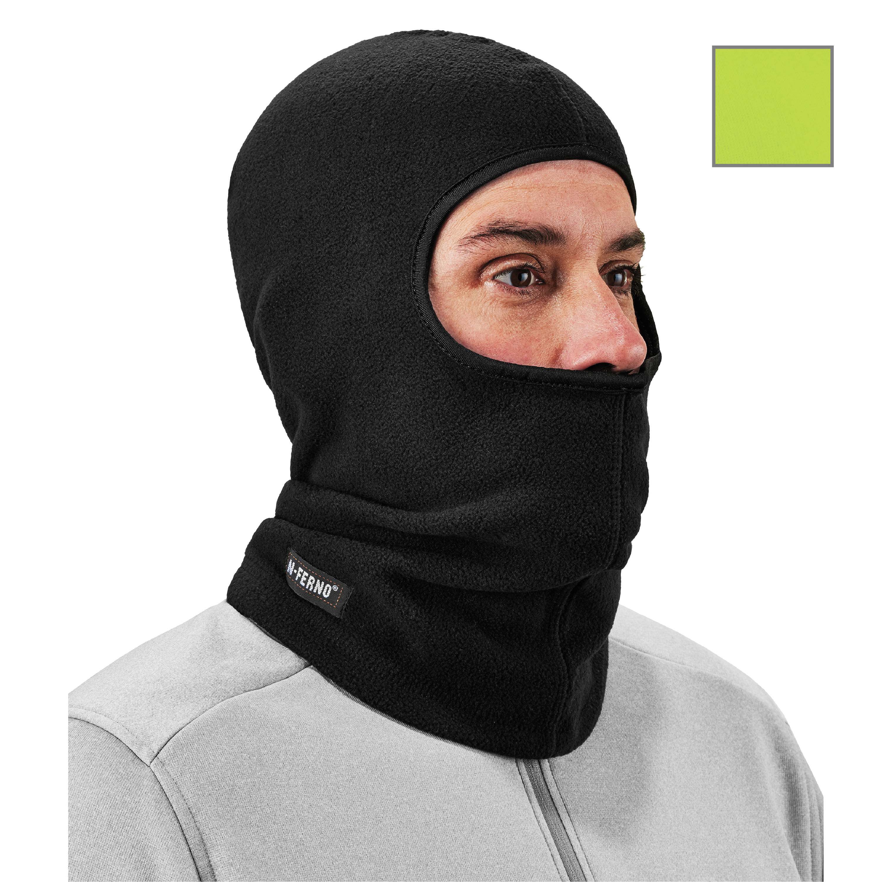 N-Ferno - 16821 - Black Synthetic Balaclava