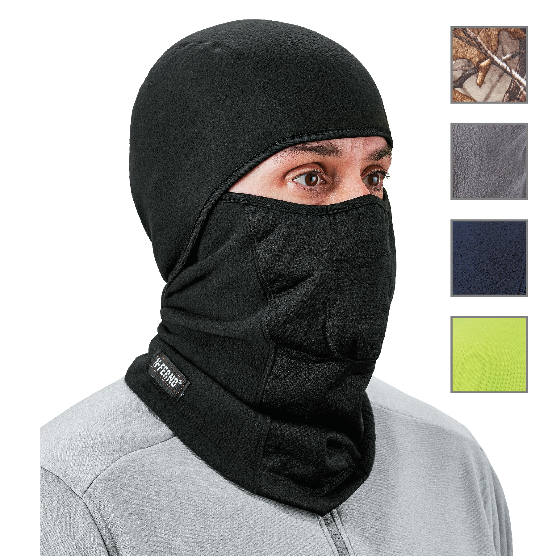 N-Ferno - 16823 - Black Synthetic Balaclava