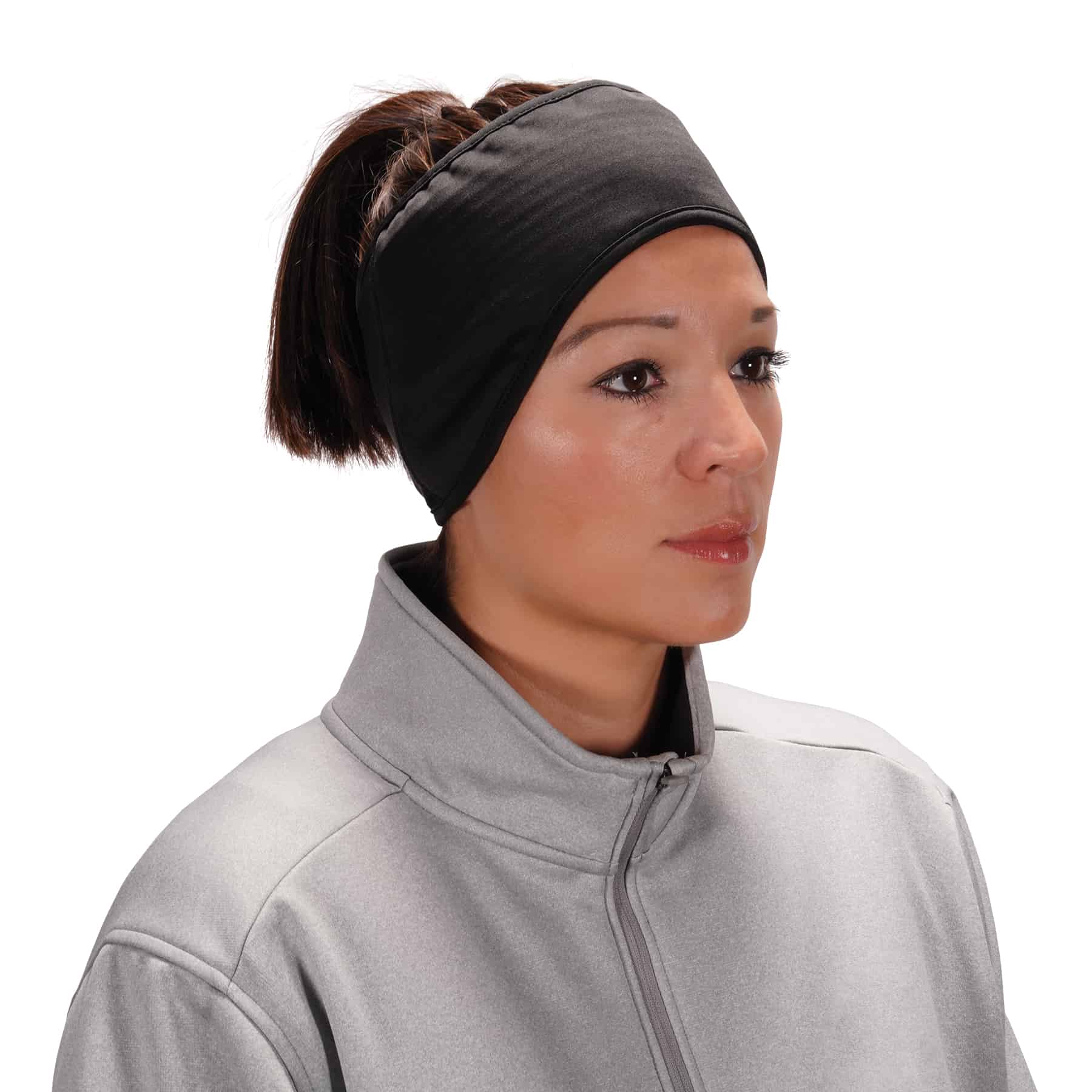 Ergodyne - 16887 - Black Fleece Headband