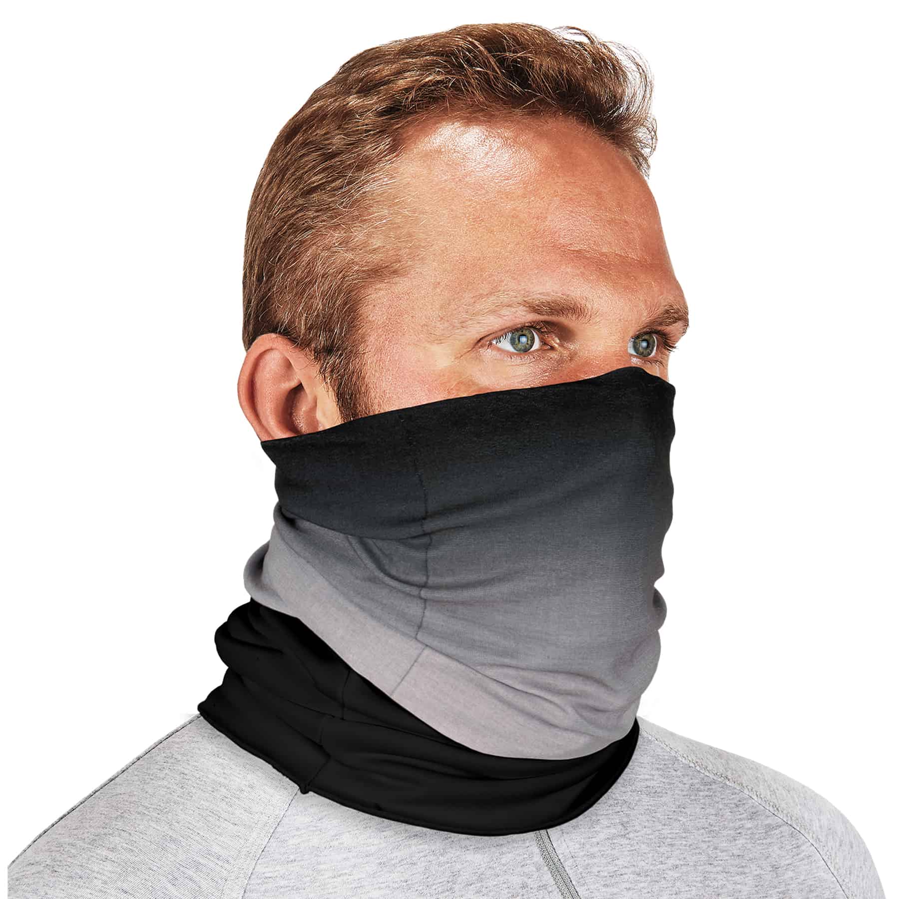 Ergodyne - 42332 - Light Gray Fleece Neck Warmer