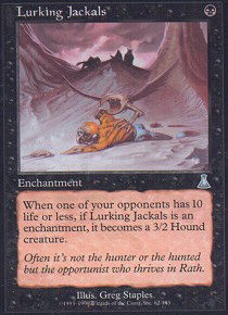 Lurking Jackals - Foil