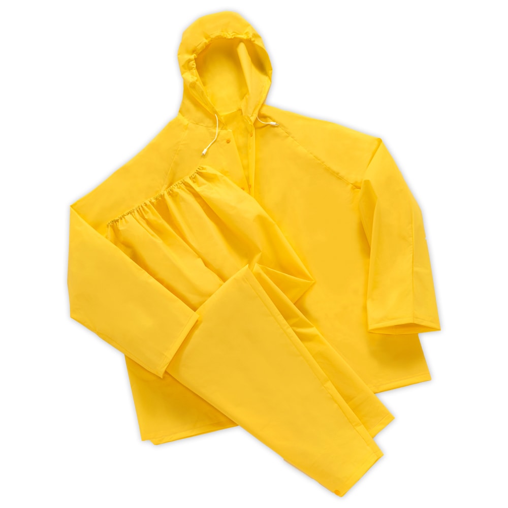 West Chester - 44110-XL - 2-Piece Mens Yellow Rain Suit