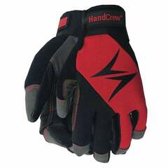 HandCrew - HG-3102M - Unisex Synthetic Leather Multipurpose Gloves, Medium (1-Pair)