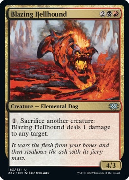 Blazing Hellhound - Foil