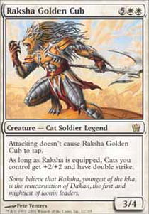 Raksha Golden Cub - Foil