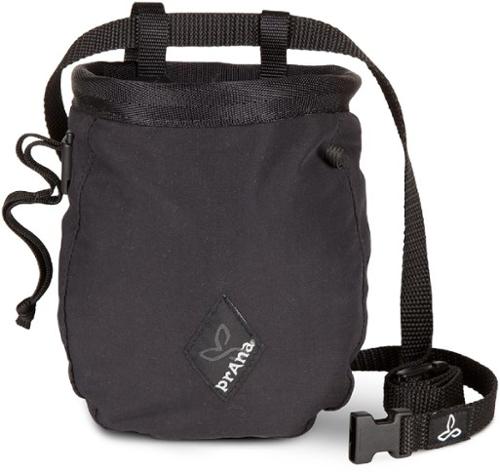 prAna - Chalk Bag with Belt - BLACK