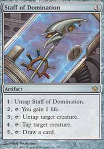 Staff of Domination - Foil