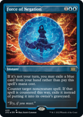 Force of Negation (Foil Etched) - Foil