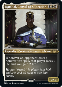 Kambal, Consul of Allocation - Foil Etched