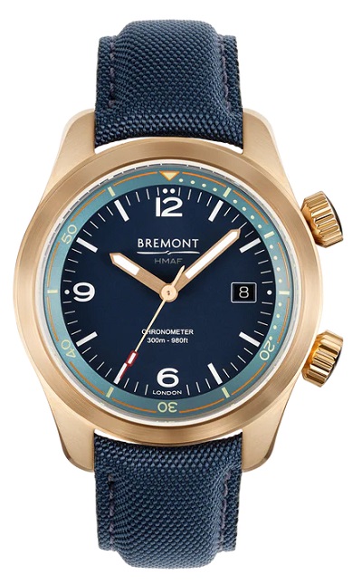 Bremont - Argonaut Bronze - Blue