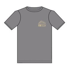FINTECH - FMSUVFSC-SF-L - Men's Large Uv Protection Short sleeve Graphic T-shirt Work Shirt