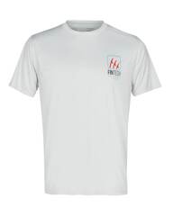 FINTECH - FMSUVSDG45-044-2X - Men's 2X Large Uv Protection Short sleeve Graphic T-shirt Work Shirt